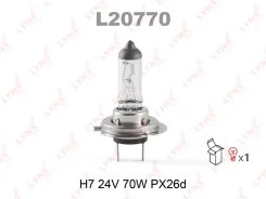 ����� H7 24V 70W PX26d HCV LYNXauto L20770 L20770 ����