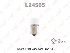 ����� R5W 24V BA15S HCV LYNXauto L24505 L24505 ����