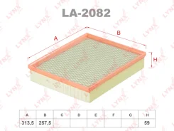 ������ ��������� LYNXauto LA2082 LA2082 ����
