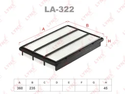 ������ ��������� LYNXauto LA322 LA322 ����