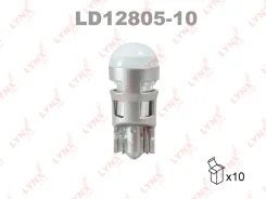 ����� ������������ LED W5W T10 12V W2,1x9,5d SMDx1 6500K LYNXauto LD1280510 LD1280510 ����