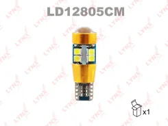 ����� ������������ LED W5W T10 12V W2,1x9,5d SMDx19 6200K CANbus LYNXauto LD12805CM LD12805CM ����