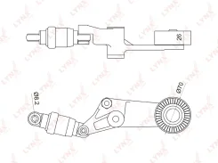 ���������� ����� ��������� ������������ LYNXauto PT3044 PT3044 ����