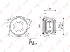 ������� ������ | ��� ����/��� | LYNXauto WB1031 WB1031 ����