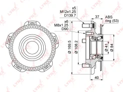 ������� ������ | ����� ����/��� | LYNXauto WH1054 WH1054 ����