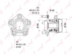������� ������ | ��� ����/��� | LYNXauto WH1231 WH1231 ����