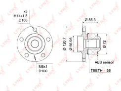 ������� ������ | ����� ����/��� | LYNXauto WH1197 WH1197 ����