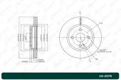 ���� ��������� ������������� G-brake GR-20779 G-Brake GR20779 GR20779 ����