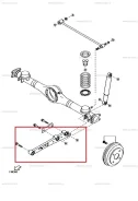 ����� �������� ������ Toyota BB 48710B1060 QNC25 K3-VE, ������ ������ 48710B1060 ����