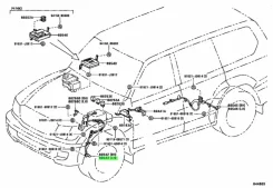 ������ ABS �������� ����� Toyota LAND Cruiser 1998-2007 8954360010 2UZFE, �������� ����� 8954360010 ����