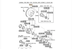 ���� ��������� �������� Toyota Land Cruiser 2007�2015 4351260140 URJ200 1Vdftv, �������� 4351260140 ����