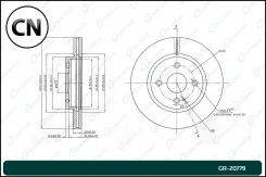 ���� ��������� ������������� Gbrake GR20779 GR20779 ����