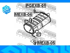 ����� ��������� ��������� Febest Pgexb01 PGEXB01 ����