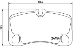 ��������� ������� Porsche: 911 Brembo P65022 P65022 ����