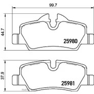������� ��������� �������� | ��� | Brembo P06090 P06090 ����