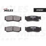 ������� ��������� ������ (����� Semi-Metallic) Hyundai H-1 01-/Santa FE (CM)/(SM) 05- (TRW GDB3419) E110157 Miles E110157 E110157 ����