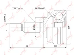 ���� �����. ���/�� LYNX AUTO CO-3845 CO3845 ����