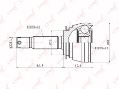 ���� �����. ���/�� LYNX AUTO CO-3605 CO3605 ����