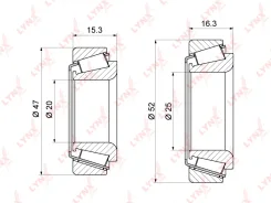 ��������� ������� ����. LYNX AUTO WB-1243 WB1243 ����