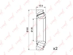 ��������� ������� �����. LYNX AUTO WB-1245 WB1245 ����