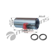 ������ ������� �������� ��������� (6Q) M33x4/45x105 Volvo VNL (� ���������), 20526026/MTB180/900.229 ����