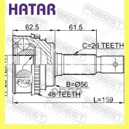 ���� �������� 25x56x26 ����� ������� Febest 0110005A48 0110005A48 ����
