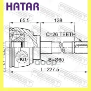 ���� �������� 27x60x26 ����� ������� Febest 0110014 0110014 ����