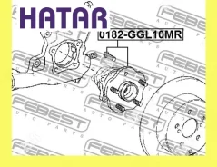 ������� ��� ������� Febest 0182GGL10MR 0182GGL10MR ����