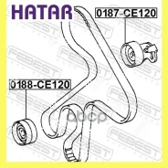 ����� �������� ����� ��� Febest 0187CE120 0187CE120 ����