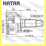 ���� �������� 27x51.9x26 ����� ������� Febest 0310Cityat 0310CITYAT ����