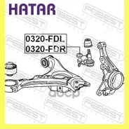 ����� ������� ������ ����� ������� Febest 0320FDL 0320FDL ����