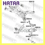 ���� ���������� ������ ��� ������� Febest 0525CX5LOWR 0525CX5LOWR ����
