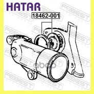 ��������� 92�c ������� Febest 18462001 18462001 ����