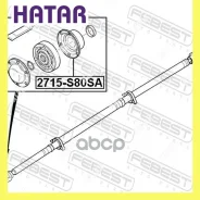 ������� ����� ���������� ���� Febest 2715S80SA 2715S80SA ����