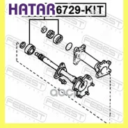 ��������� ������� ������� Febest AS366729KIT AS366729KIT ����