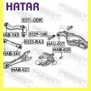 ����������� ����������� ������ �������� ��� ������� Febest HAB028 HAB028 ����