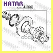 ��������� ������� ������ ����������� ����� ������� Febest KITL200 KITL200 ����