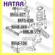 ����������� ������� ����������� ������ ��� ������� Febest MAB136 MAB136 ����