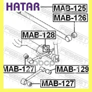 ����������� ������� ���������� ���� ��� ������� Febest MAB128 MAB128 ����