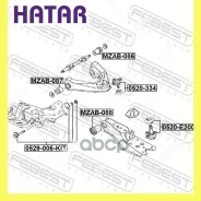 ����������� ��������� ������� ������ ����� ������� Febest MZAB088 MZAB088 ����