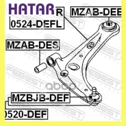 ����������� ������ �������� ����� ������� Febest Mzabdes C9988, SL2281, BH25112, 4062105, 0501DEFS, CAB10033, CAB20031, 37017, 37018, D65134470, 11J10...