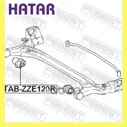 ����������� ����� ����� ��� ������� Febest Tabzze120R TABZZE120R ����