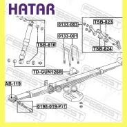 �������� ������� ������ ��� ������� Febest Tdgun126R TDGUN126R ����