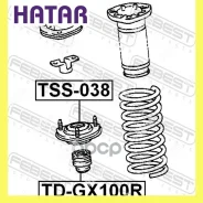�������� ������������ ��� ������� Febest TDGX100R TDGX100R ����