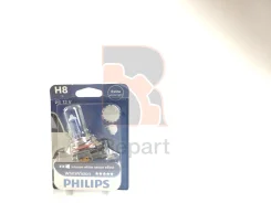 ����� H8 White Vision 3700K (��� ) Philips 12360WHVB1 12360WHVB1 ����
