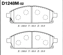 ������� ��������� �������� D-1248M ��� Nissan Terrano Regulus JRR50 QD32ETI �������� ������������� MK Kashiyama ������ 45022-SJK-040 AY040-NS832 41060...