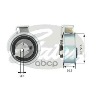 ����� �������� ����� ��� AUDI A4 03/96-12/04 Gates ���. T43018 T43018 ����