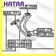����� ����� ��� Febest 0224J11ZFLH 0224J11ZFLH ����