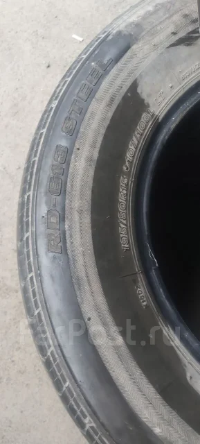 Bridgestone Ecopia RD613. ������, 2016 ���, �/�, ����� 50 % ����