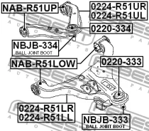 ����������� ������ ��������! Nissan Pathfinder R51M 05-13 NABR51UP NABR51UP ����